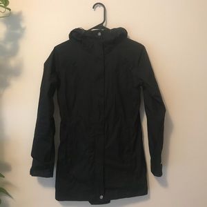 Black Columbia Raincoat NWT